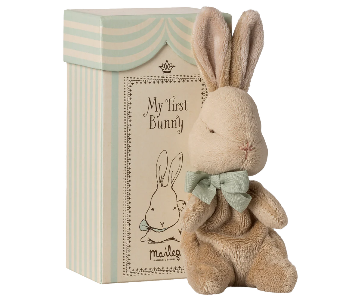 Maileg My First Bunny In Box Mint