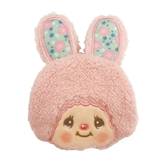 Monchhichi Chimutan Sakura Coin Purse Pink Bunny