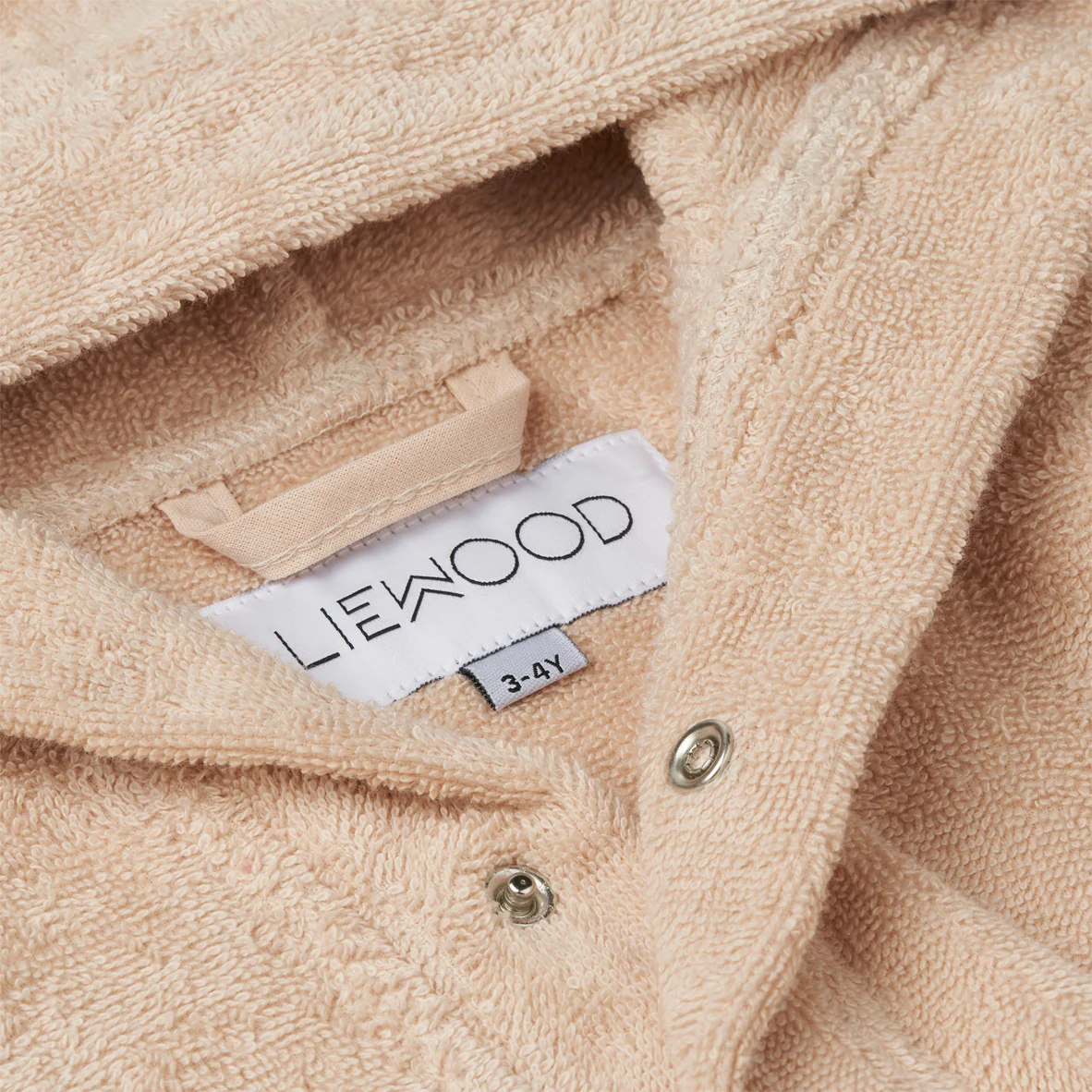 Liewood Lily Bathrobe Rabbit Apple Blossom - Image 3