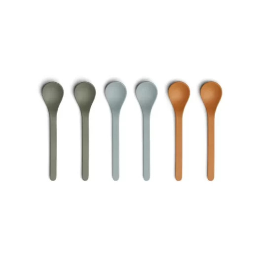 Liewood Erin Spoon 6PK Blue Multi Mix