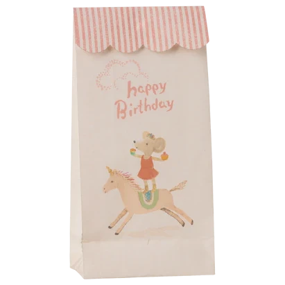 Maileg Goodie Bag 12pcs - Happy Birthday Unicorn