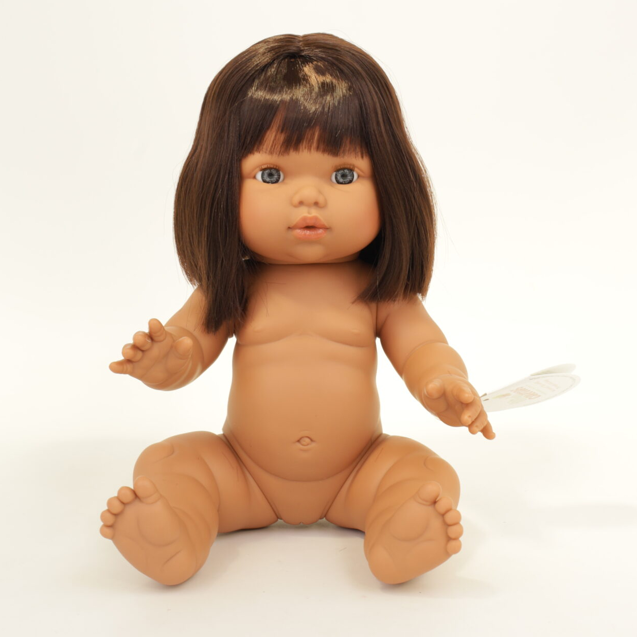 Mini Colettos Baby Girl Doll Castano