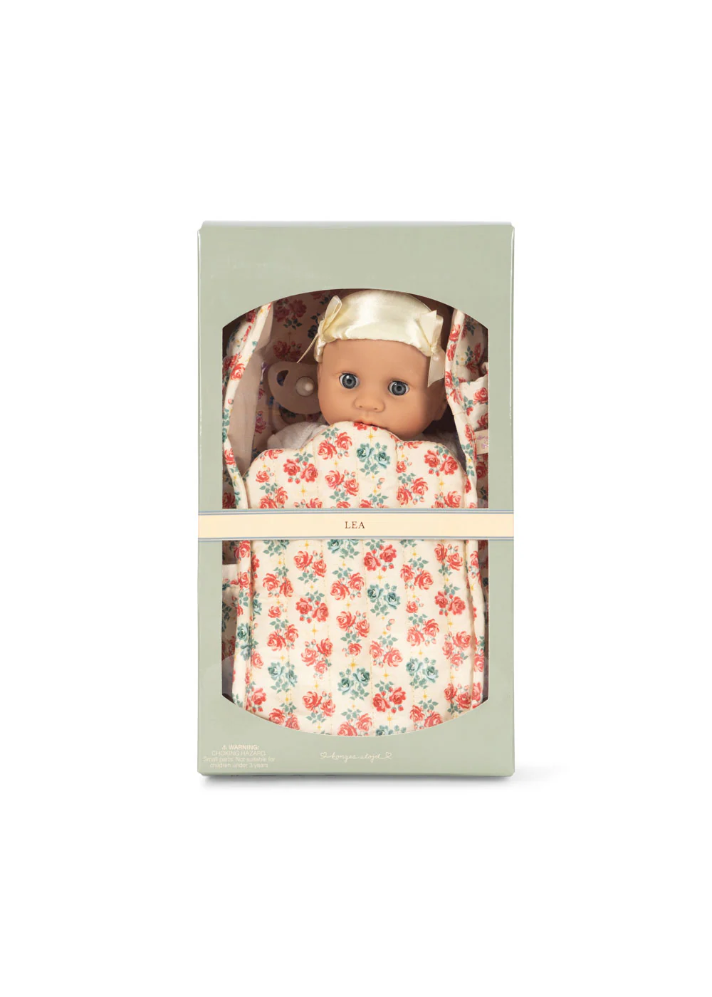 Konges Sløjd Doll Baby Lea Set + Lumina Doll Lift Carrier - Image 5