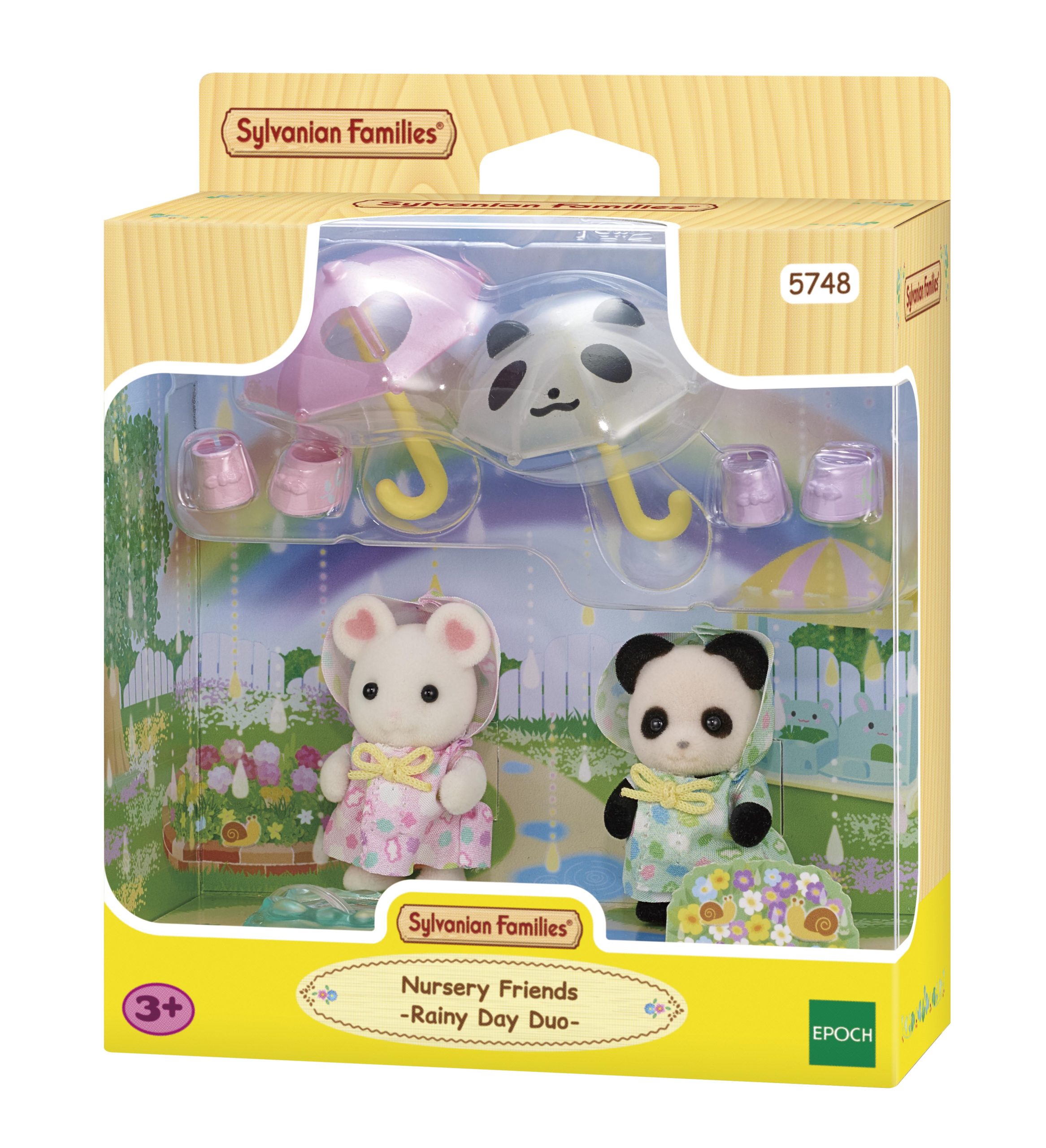 Sylvanian Families Nursery Friends - Rainy Day Duo - Image 4