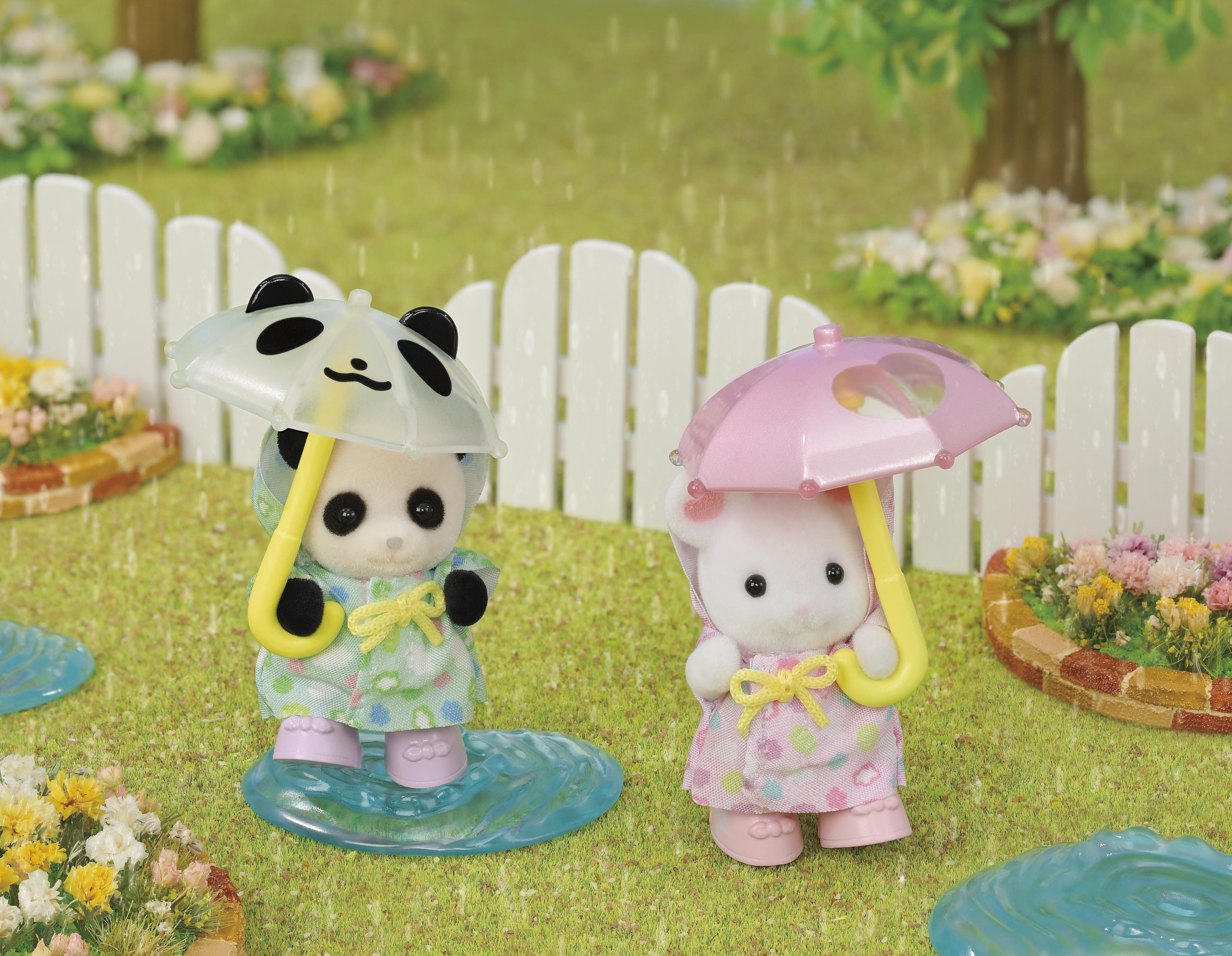 Sylvanian Families Nursery Friends - Rainy Day Duo - Image 2