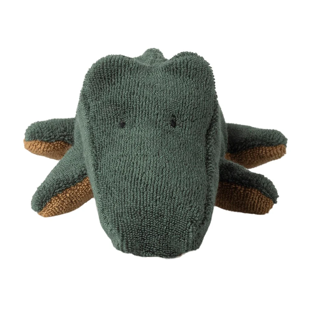Maileg Safari Friends Crocodile Small Forest Green - Image 2