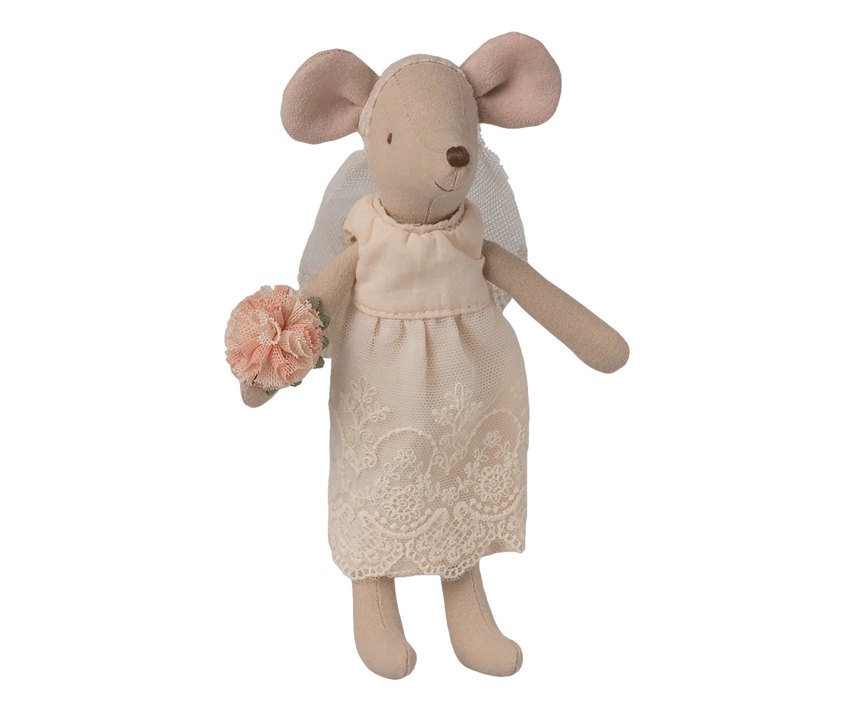 Maileg Clothes for Mum Mouse - Wedding Dress - Image 5