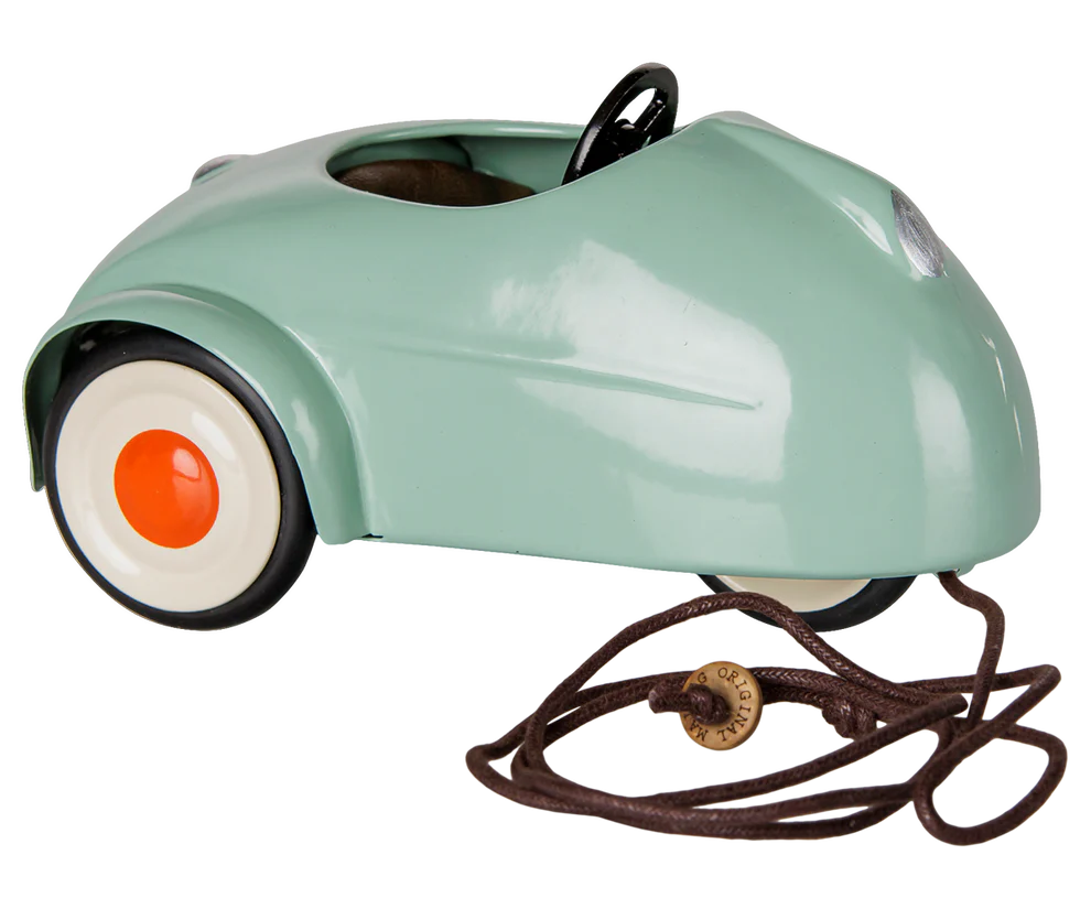Maileg Mouse Car Light Mint - Image 2