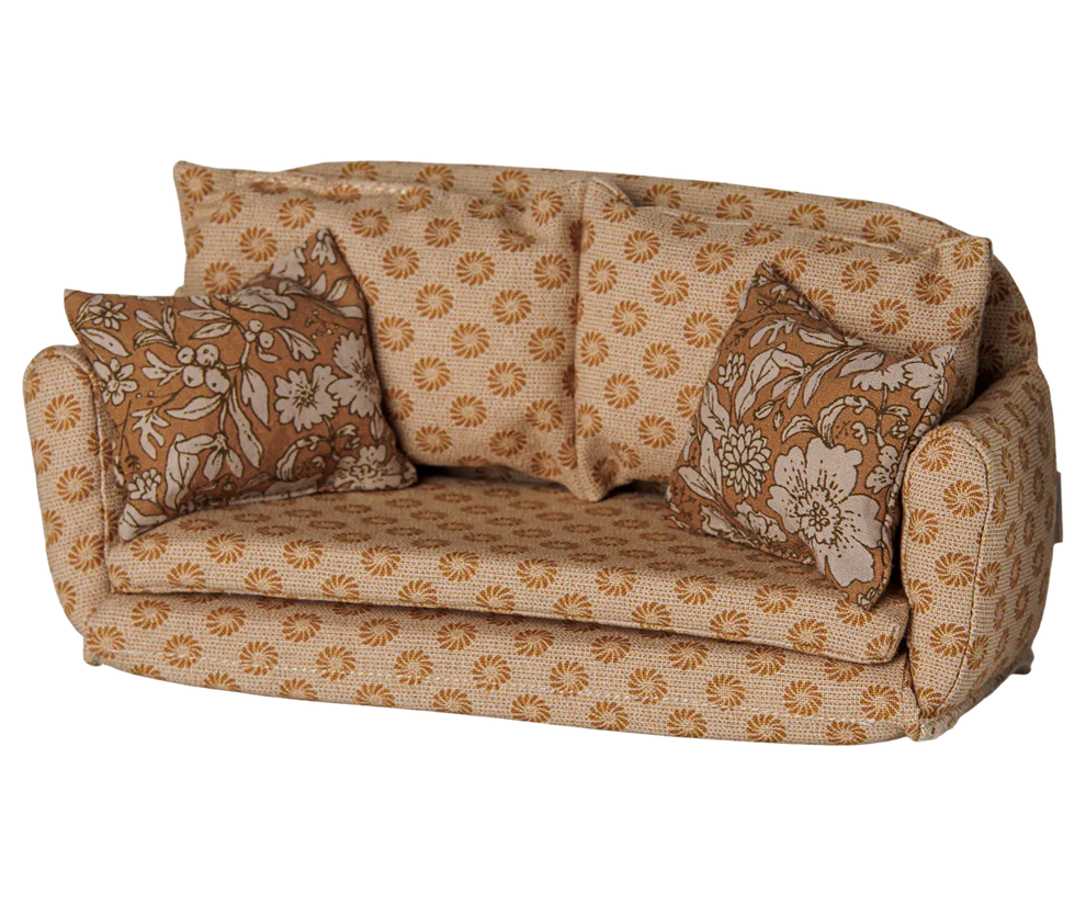 Maileg Mouse Sofa Bed Large Ocher - Image 2