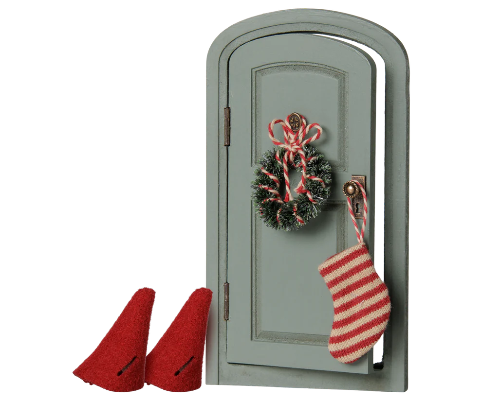 Maileg Christmas Mouse Door Set - Image 2