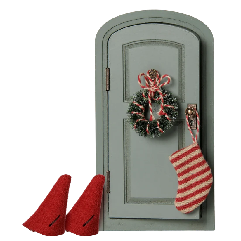 Maileg Christmas Mouse Door Set