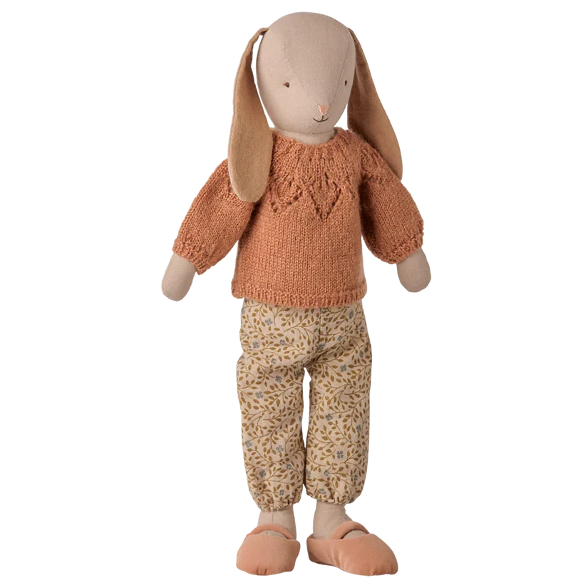 Maileg Bunny Size 3 Classic Pants and Knitted Sweater