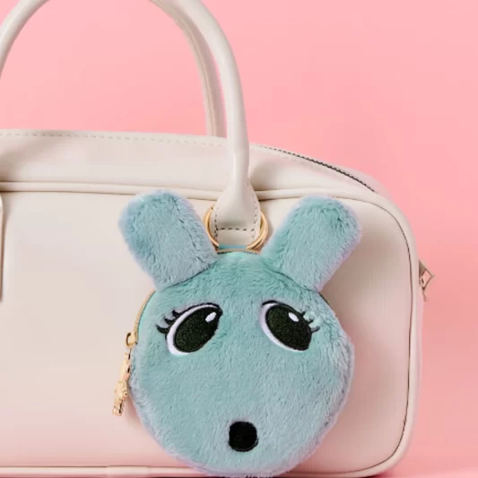 Sonny Angel Robby Angel Plush Charm Pouch Mint Green