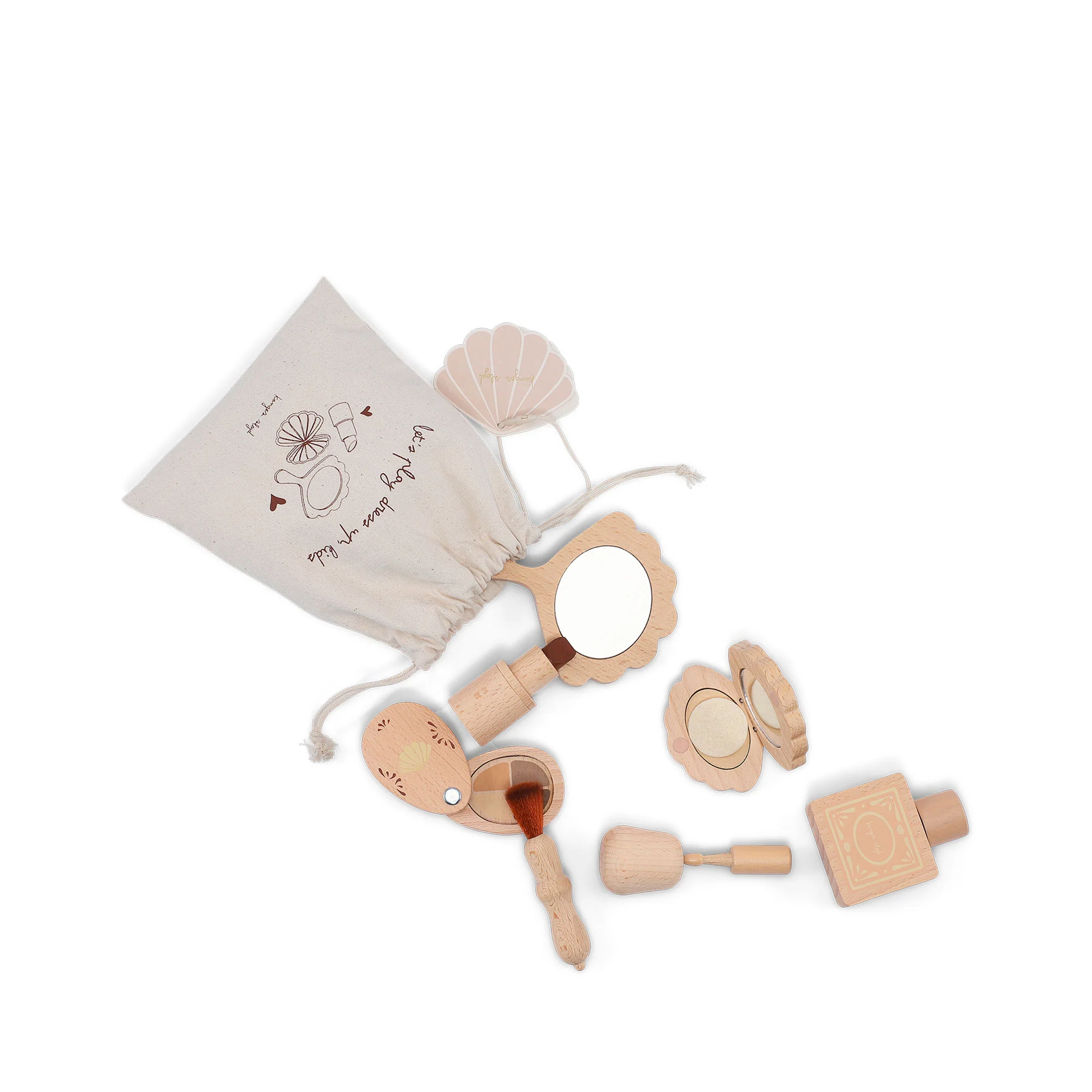 Konges Sløjd Wooden Beauty Makeup Set