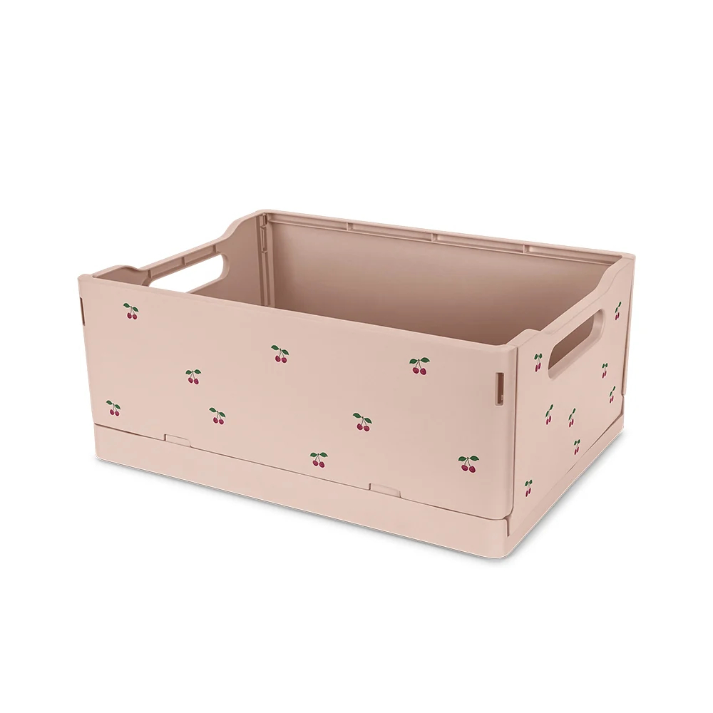 Konges Sløjd Storage Box Crate 2PK Cherry Blush