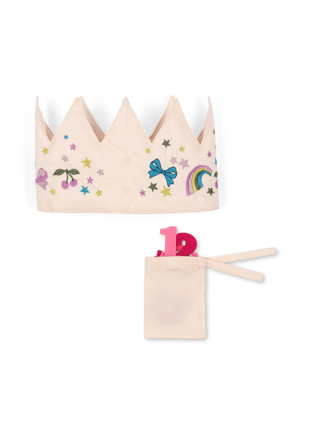 Konges Sløjd Birthday Crown Glitter Rainbow - Image 6